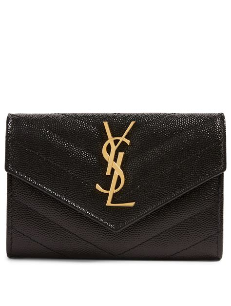 ysl purse and wallet|ysl monogram quilted wallet.